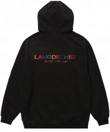 LAMO logo hoodie for ootd (Black)