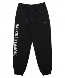 Napkins x LAMO weekday nylon anorak pants (Black)