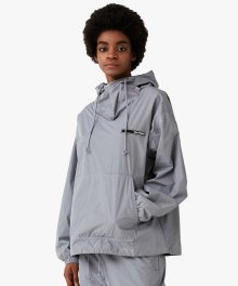 OVERSIZED ANORAK JACKET - GREY