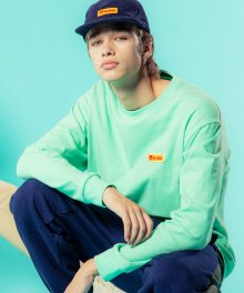 메일러 롱슬리브 티셔츠 MINT GREEN