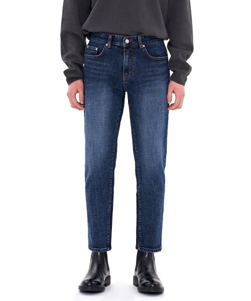 덴메이드(denmade) DEN2720 rough blue slim crop