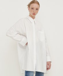 OVERFIT ONEPIECE SHIRT_IVORY
