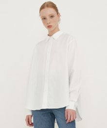 SOLID COLOR SHIRT_WHITE