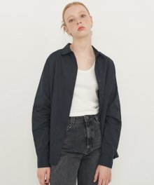 SOLID COLOR SHIRT_NAVY