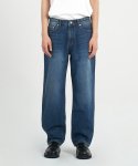 덴메이드(DENMADE) DEN1955 dusky blue wide jeans