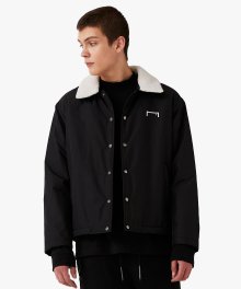 SHERPA COLLAR COACH JACKET