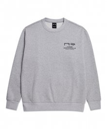 MADCATTOS LOGO SWEATSHIRT - MELANGE GREY