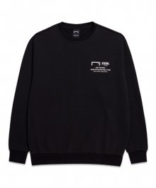 MADCATTOS LOGO SWEATSHIRT - BLACK