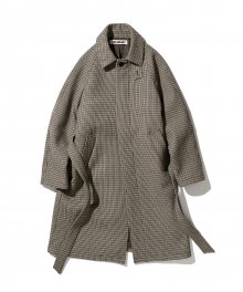 Grosvenor Belted Wool Balmacaan Coat check