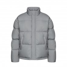 essential puffer down jacket / gray