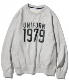 vtg 1979 uniform sweatshirts grey(3%)