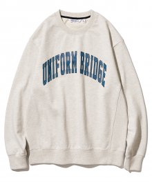 vtg arch logo sweatshirts oatmeal