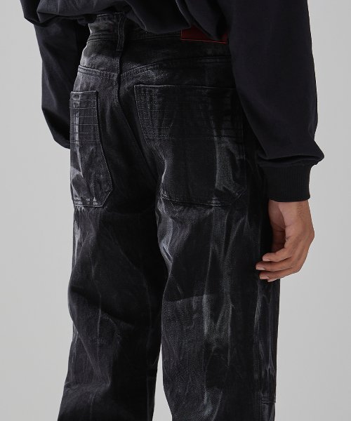 메종미네드(Maison Mined) Smoke Denim Trousers - 109,000 | 무신사 스토어