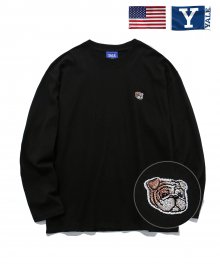 WAPPEN HANDSOME DAN LS TEE BLACK