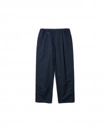Pleated Ankle Chino Pants Vintage Navy