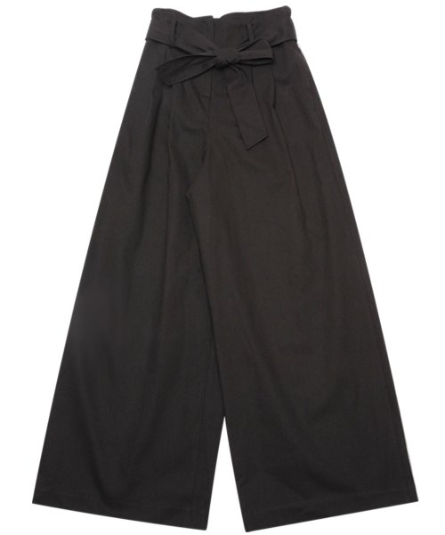 Брюки женские wide belted banding Monkey BLACK / MF0WPT02F89