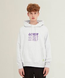 [unisex] lover hood (off white)