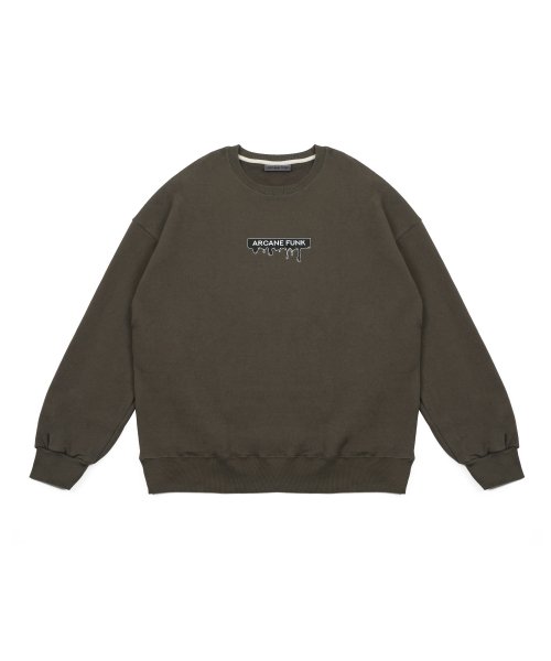 SWEATSHIRT BASIC LOGO Khaki