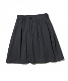 casual mid skirt(womens) navy