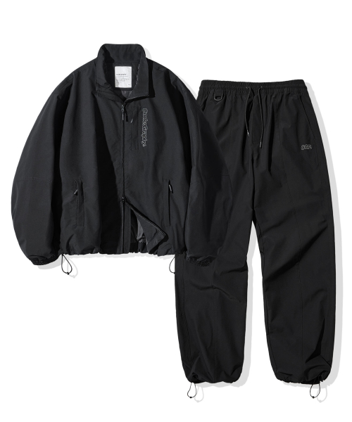 코드그라피(codegraphy) 테크 숏 자켓-블랙BES 셋업