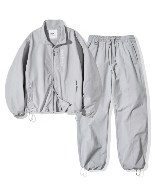 코드그라피(codegraphy) 테크 숏 자켓_그레이BDA1 셋업