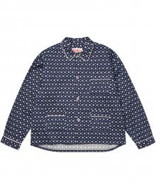 KANCO PAJAMA SHIRT navy