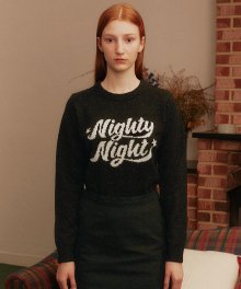Nighty Night Sweater(BLACK)