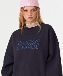 RCRC Double-Rib Sweatshirt [CHARCOAL]