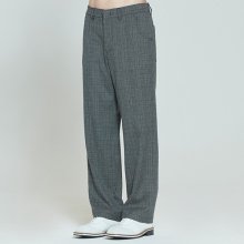 PLAID CHECK PANTS_CHARCOAL