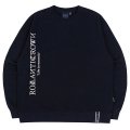 MODERN LAUREL LOGO SWEATSHIRT_NAVY