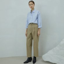 GR_pintuck wide pants DB