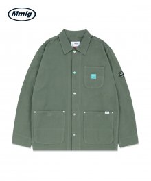 [Mmlg] BRUSHED JACKET (KHAKI)