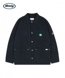 [Mmlg] BRUSHED JACKET (NAVY)