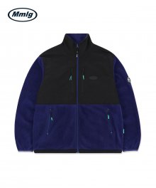 [Mmlg] FLEECE LAYER JUMPER (NAVY / BLACK)