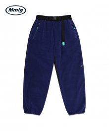 [Mmlg] FLEECE LAYER PANTS (NAVY / BLACK)