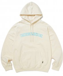 ARC-Logo Hooded Sweatshirt Ivory