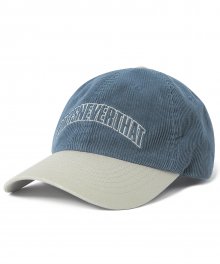 Corduroy Arch-Logo Cap Blue