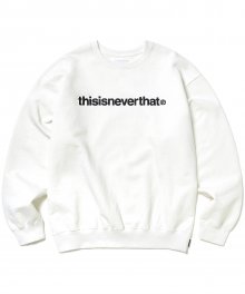 T-Logo Crewneck White (003)