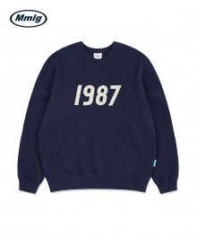 [Mmlg] 1987 SWEAT (PURPLE NAVY)