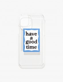 Blue Frame iPhone Case 11/11 Pro - Clear