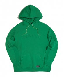 EMBOSSED LOGO  HOODIE (GREEN)