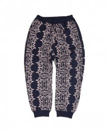 SMILE SWEAT PANTS (NAVY)