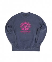 SMILE SWEATSHIRT (BLUE)