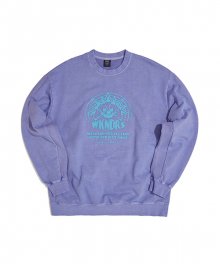 SMILE SWEATSHIRT (L.PURPLE)