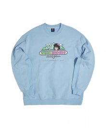 SWEET 90s  SWEATSHIRT (S.BLUE)