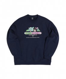 SWEET 90s  SWEATSHIRT (NAVY)