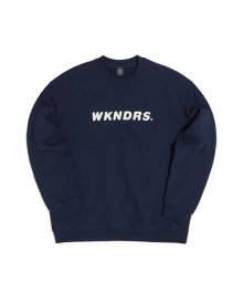 BASIC LOGO SWEATSHIRT (NAVY)