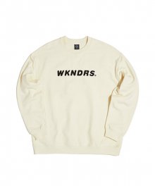 BASIC LOGO SWEATSHIRT (IVORY)