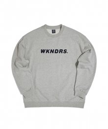 BASIC LOGO SWEATSHIRT (GREY)