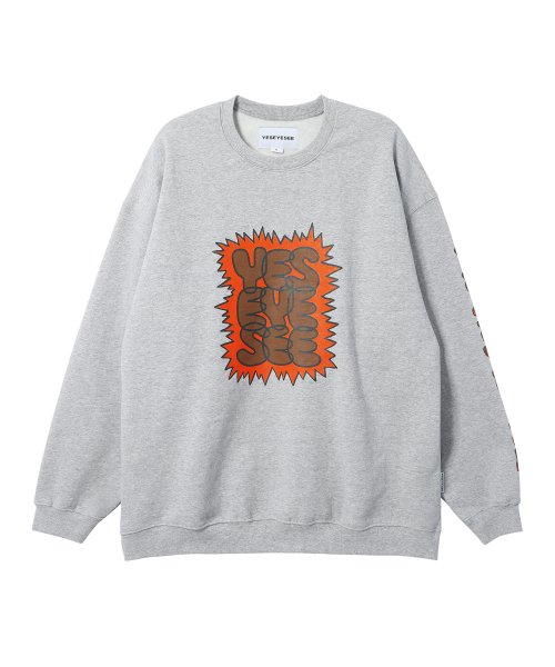 예스아이씨(YESEYESEE) Acid Sweatshirts Grey - 사이즈 & 후기